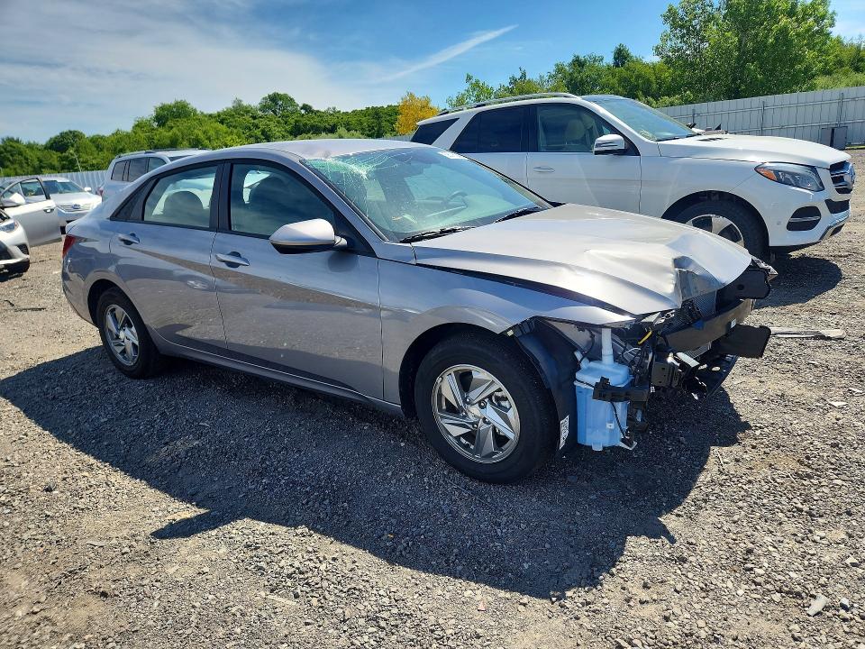 2026 Hyundai Elantra VIN KMHLL4DG2TU115842 COPART salvage auction — FRONT END, Ma - Certificate Of Title (P), sold $5,800 on 2026-07-29 (photo 4)