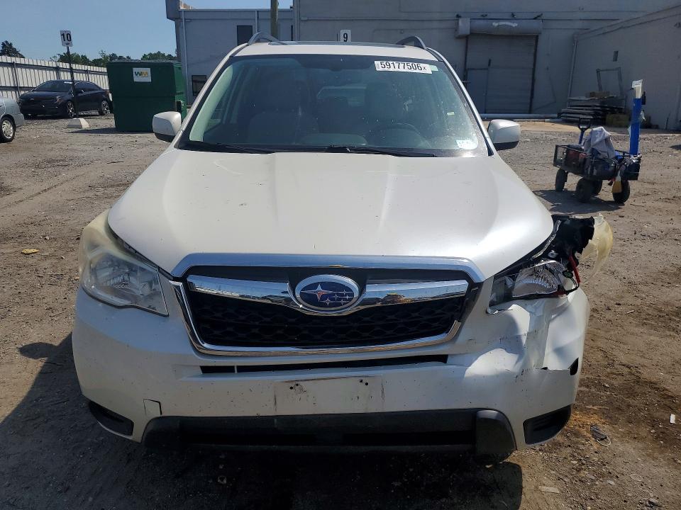 2015 Subaru Forester VIN JF2SJADC7FH401444 COPART salvage auction — FRONT END, Va - Certificate Of Title, sold $250 on 2026-07-15 (photo 5)