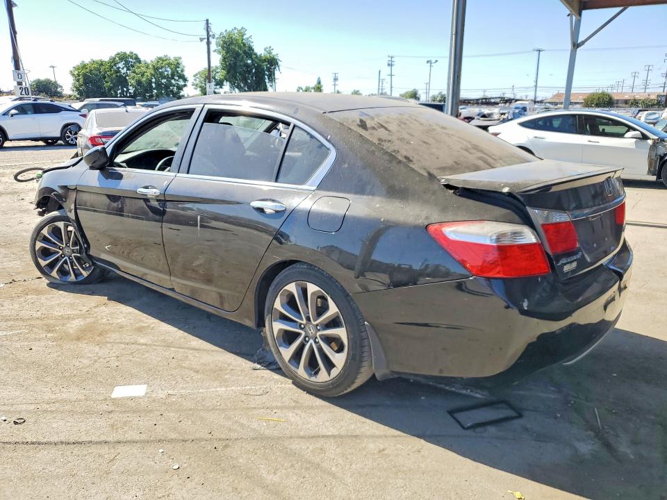 2014 Honda Accord VIN 1HGCR2F55EA114743 COPART salvage auction — FRONT END, Ca - Salvage Certificate, sold $600 on 2026-07-02 (photo 2)