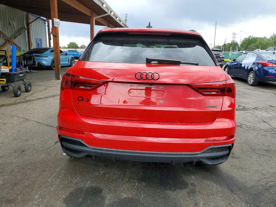 2025 Audi VIN WA1EEDF36S1053826 COPART salvage auction — FRONT END, Co - Public - Salvage Title, sold $12,300 on 2026-07-30 (photo 6)