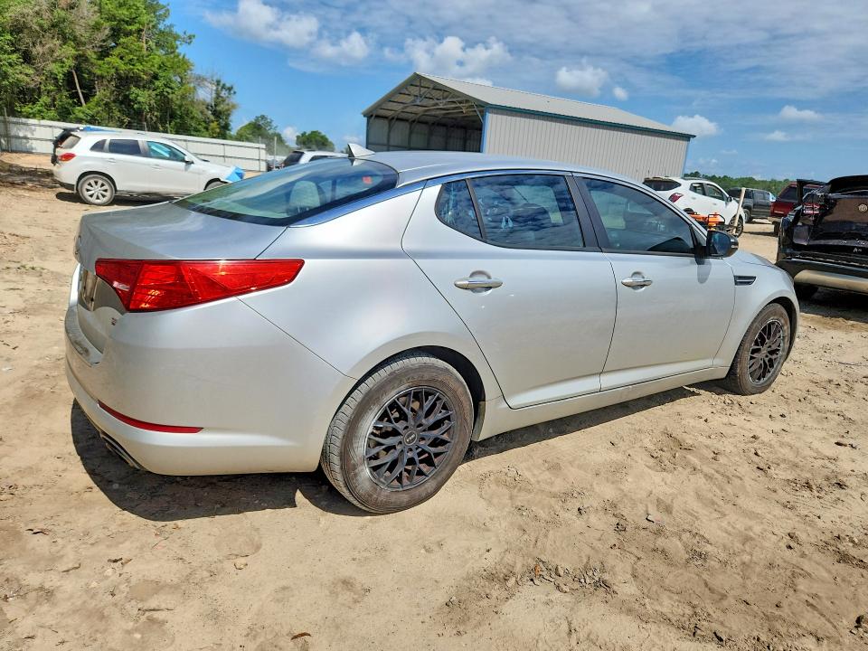 2013 Kia Optima VIN KNAGM4A74D5335869 COPART salvage auction — FRONT END, Fl - Cert Of Title Slvg Rebuildable, sold $400 on 2026-07-10 (photo 3)