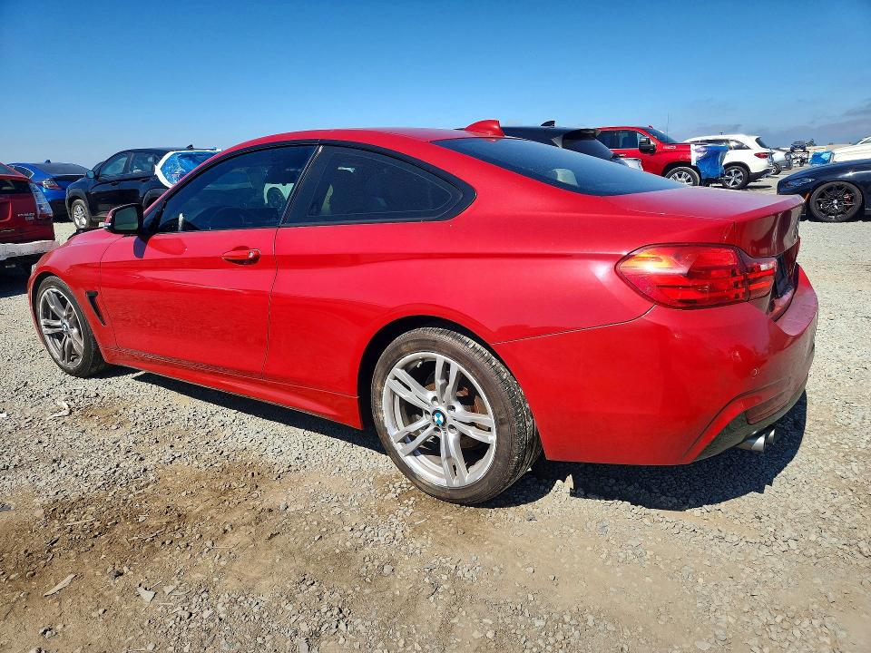 2014 BMW 4er VIN WBA3N3C57EK230442 COPART salvage auction — FRONT END, CA - SALVAGE CERTIFICATE, sold $125 on 2026-07-21 (photo 2)