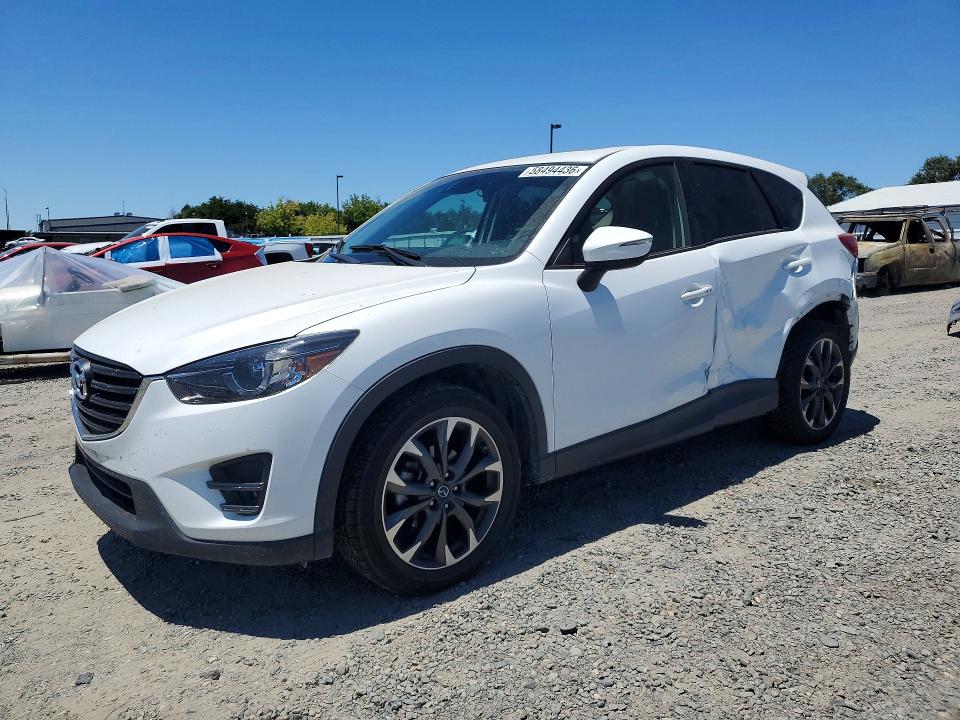 2016 Mazda Cx-5 VIN JM3KE4DY9G0851989 COPART salvage auction — SIDE, Ca - Salvage Certificate, sold $3,600 on 2026-07-14 (photo 1)