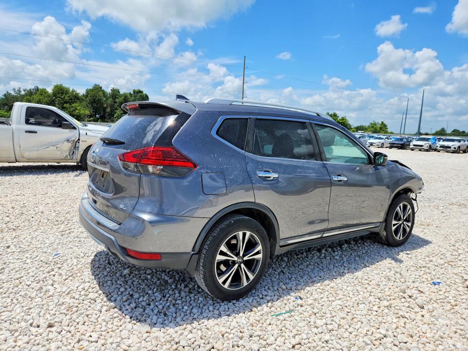 2017 Nissan Rogue VIN 5N1AT2MT0HC865522 COPART salvage auction — FRONT END, Tx - Salvage Vehicle Title, sold $2,350 on 2026-07-09 (photo 3)