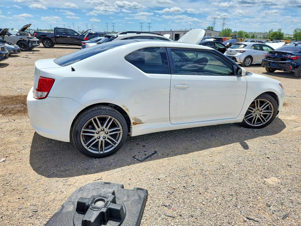 2013 Scion Tc VIN JTKJF5C71D3046975 COPART salvage auction — FRONT END, Il - Junking Cert Of A Vehicle, sold $300 on 2026-07-28 (photo 3)
