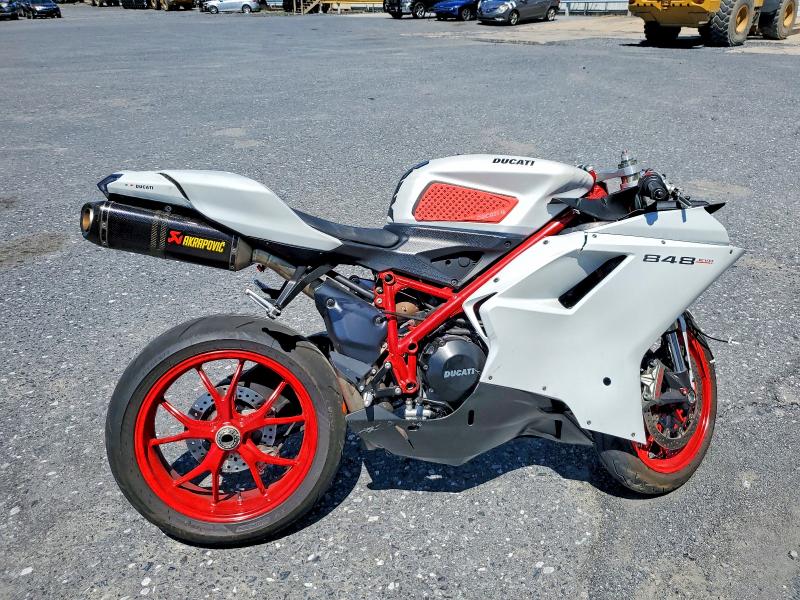 2012 Ducati Panigale VIN ZDM1XBMV7CB019028 — COPART salvage auction photo