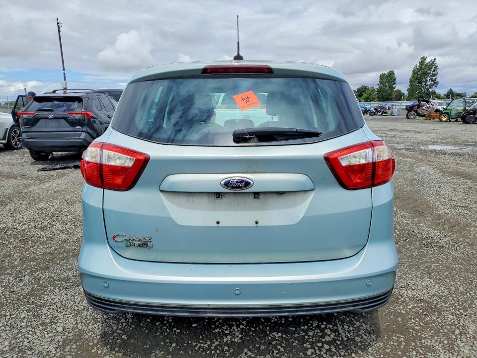 2013 Ford C-max VIN 1FADP5CUXDL521603 COPART salvage auction — MECHANICAL, Or - Certificate Of Title, sold $375 on 2026-07-02 (photo 6)