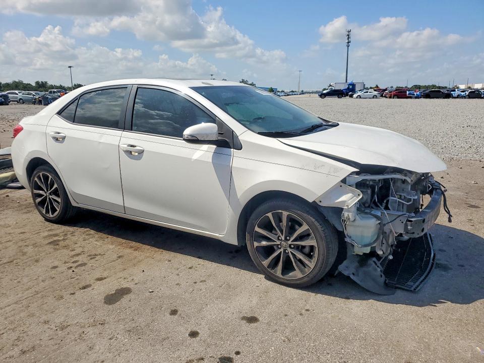 2017 Toyota Corolla VIN 5YFBURHE2HP705191 COPART salvage auction — FRONT END, Fl - Cert Of Title Slvg Rebuildable, sold $4,400 on 2026-07-13 (photo 4)