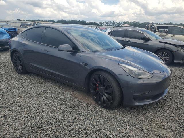 2022 Tesla Model 3 VIN 5YJ3E1EC9NF248327 COPART salvage auction — SIDE, Fl - Certificate Of Destruction, sold $8,600 on 2026-07-10 (photo 4)