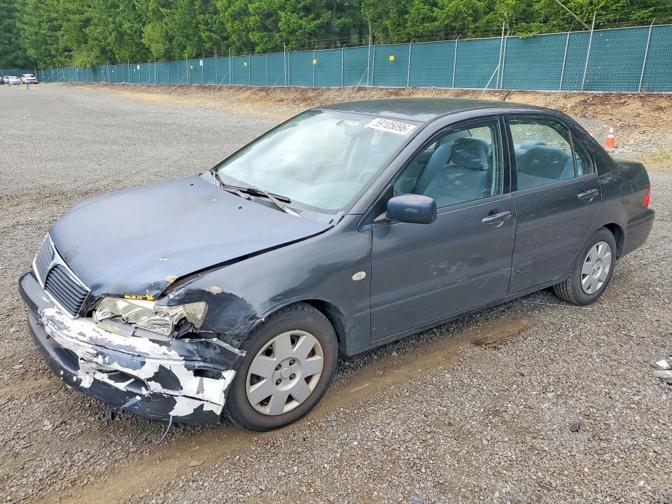 2003 Mitsubishi Lancer VIN JA3AJ26E73U114380 COPART salvage auction — FRONT END, Wa - Bill Of Sale, sold $225 on 2026-07-07 (photo 1)