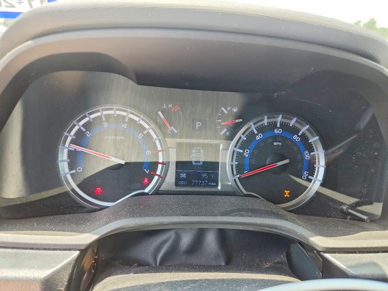 2018 Toyota 4runner VIN JTEBU5JR7J5491321 COPART salvage auction — HAIL, Tx - Certificate Of Title, sold $20,900 on 2026-07-28 (photo 9)