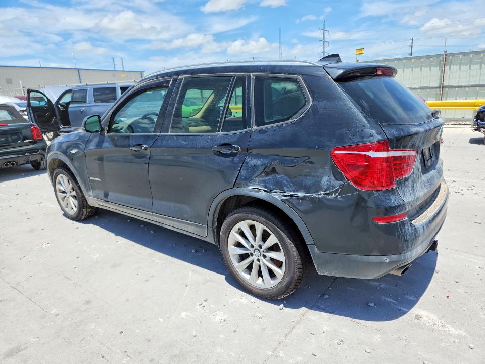 2015 BMW X3 VIN 5UXWY3C54F0E96930 COPART salvage auction — NORMAL WEAR, Tx - Certificate Of Title, sold $475 on 2026-07-02 (photo 2)