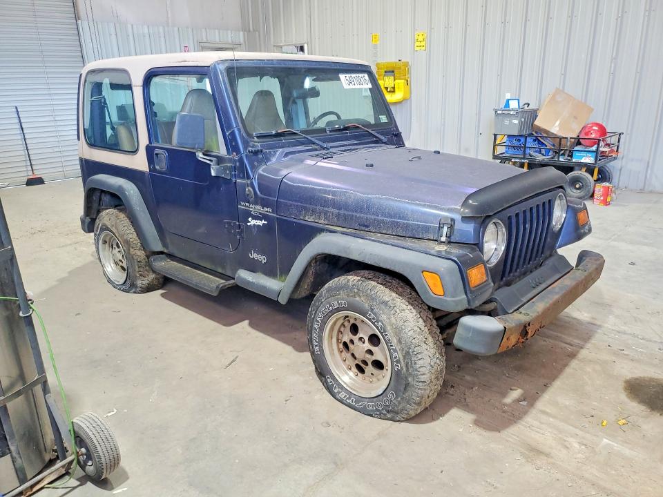 1997 Jeep Wrangler / VIN 1J4FY19SXVP538954 COPART salvage auction — NORMAL WEAR, Va - Certificate Of Title, sold $725 on 2026-07-09 (photo 4)