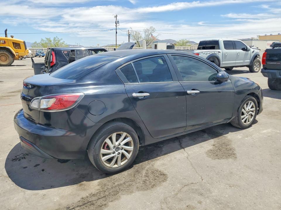 2010 Mazda 3 VIN JM1BL1SFXA1105051 COPART salvage auction — MECHANICAL, Tx - Certificate Of Title (P), sold $250 on 2026-07-10 (photo 3)