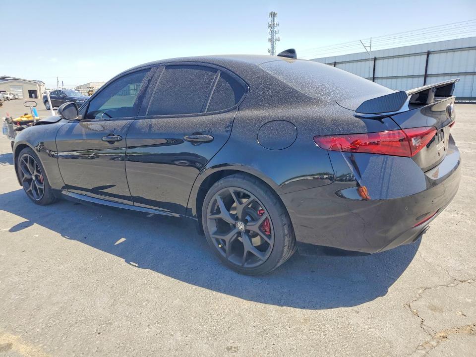 2020 Alfa romeo Giulia VIN ZARFAMAN1L7633892 COPART salvage auction — FRONT END, CA - SALVAGE CERTIFICATE, sold $2,700 on 2026-07-16 (photo 2)