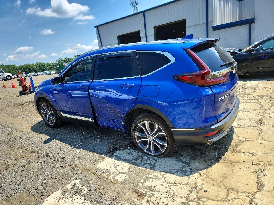 2021 Honda Cr-v VIN 7FARW2H98ME033652 COPART salvage auction — SIDE, Nj - Cert Of Title-Salvage, sold $350 on 2026-07-27 (photo 2)