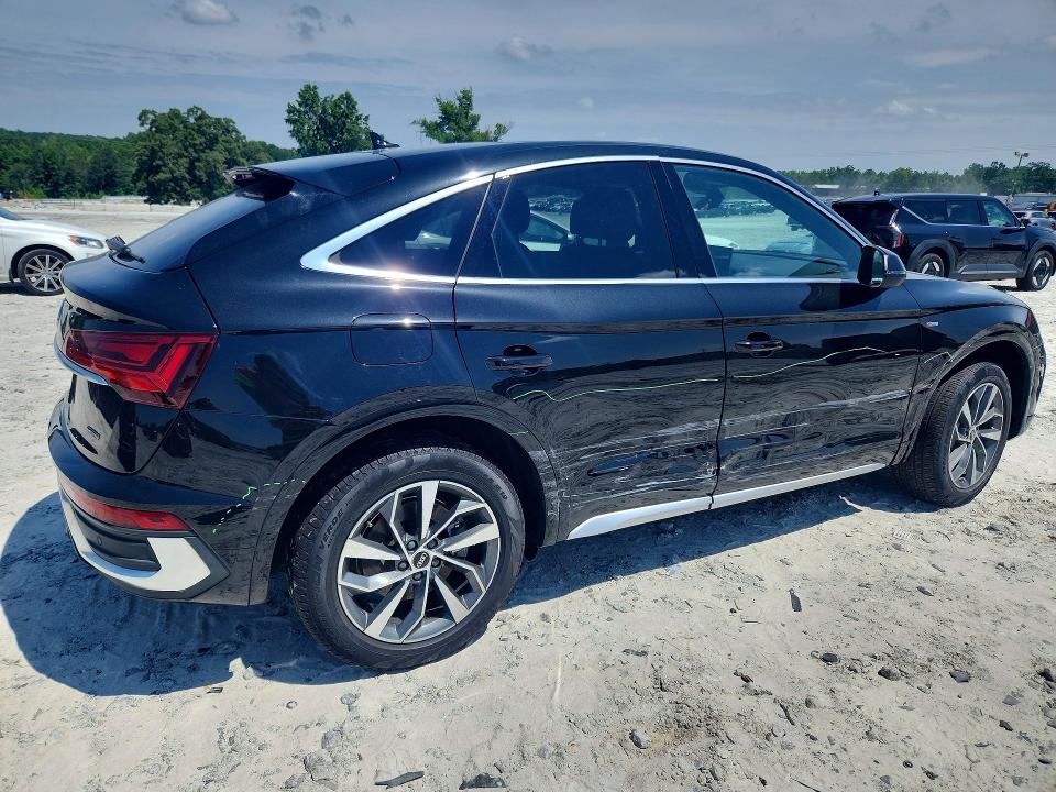 2023 Audi VIN WA15AAFY2P2039395 COPART salvage auction — SIDE, Ga - Cert Of Title-Salvage, sold $18,000 on 2026-09-09 (photo 3)