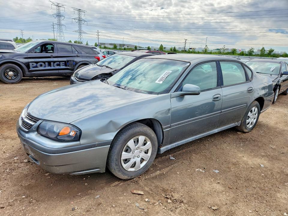 2004 Chevrolet Impala VIN 2G1WF52E049290257 — COPART salvage auction photo