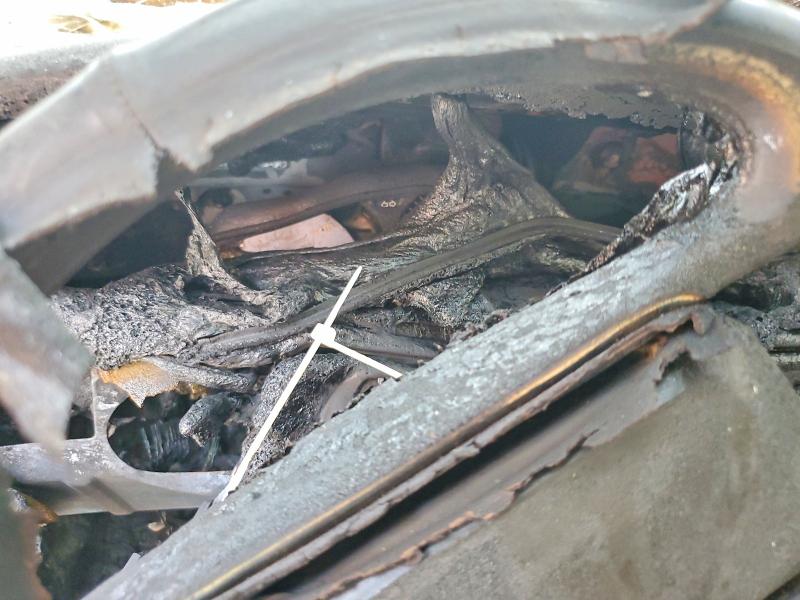 1986 Porsche 944 VIN WP0AA0944GN459438 COPART salvage auction — Burn Engine, Oh - Cert Of Title-Salvage, sold $375 on 2026-07-09 (photo 9)