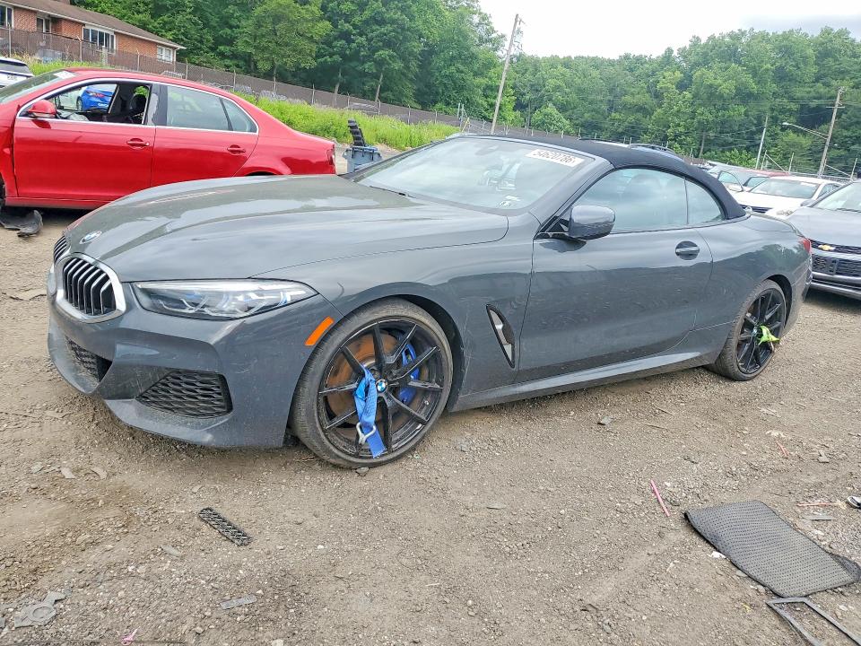 2022 BMW 8er VIN WBADZ4C05NCH63292 — COPART salvage auction photo