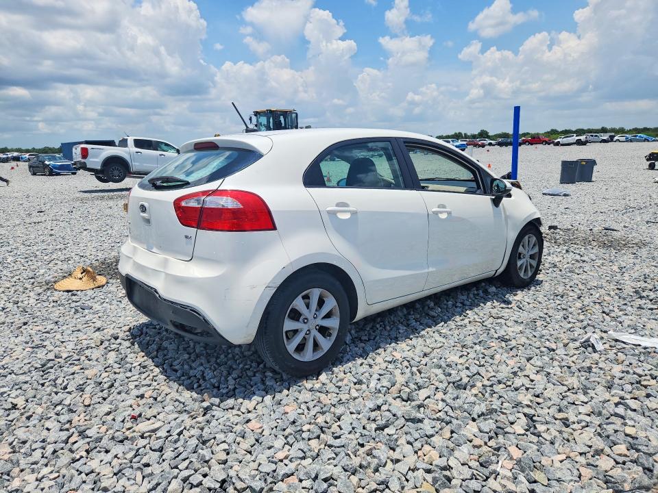 2013 Kia Rio VIN KNADN5A39D6132408 COPART salvage auction — FRONT END, Fl - Cert Of Title Slvg Rebuildable, sold $400 on 2026-07-14 (photo 3)