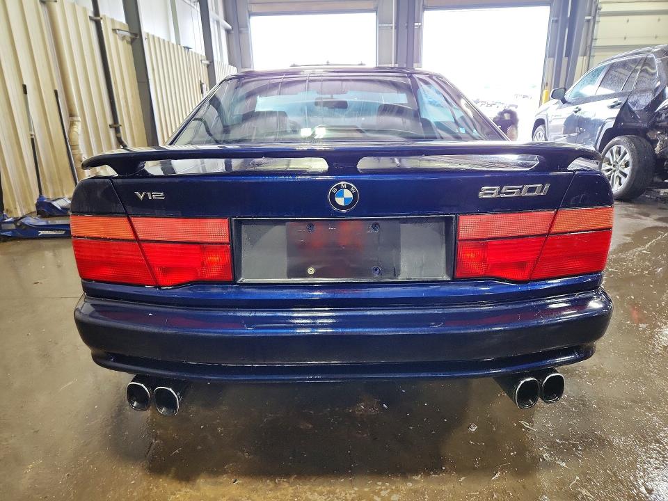 1992 BMW 8er VIN WBAEG1317NCB42654 COPART salvage auction — BURN, Mn - Cert Of Title-Salvage, sold $6,900 on 2026-07-21 (photo 6)