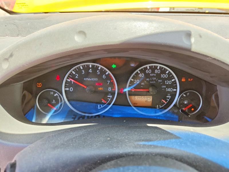 2008 Nissan Xterra VIN 5N1AN08U38C506568 COPART salvage auction — FRONT END, Ca - Salvage Certificate, sold $1,700 on 2026-07-08 (photo 9)