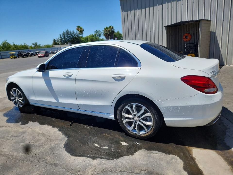 2016 Mercedes-benz C class VIN 55SWF4JB5GU124193 COPART salvage auction — FRONT END, CA - CERTIFICATE OF TITLE, sold $2,150 on 2026-07-24 (photo 2)