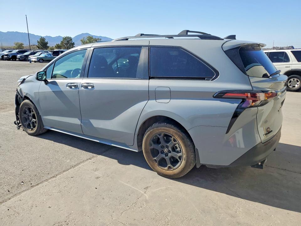 2025 Toyota Sienna VIN 5TDCSKFC7SS183983 COPART salvage auction — FRONT END, Tx - Salvage Vehicle Title, sold $22,100 on 2026-07-10 (photo 2)