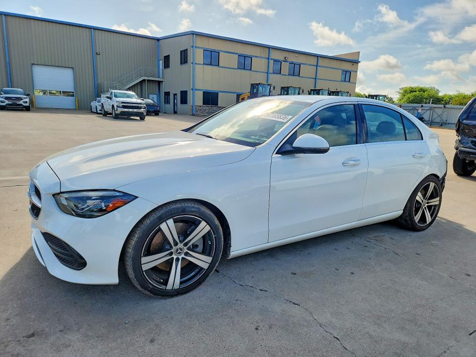 2023 Mercedes-benz C-klasse VIN W1KAF4GB0PR088853 COPART salvage auction — REAR END, Tx - Salvage Vehicle Title, sold $9,000 on 2026-07-27 (photo 1)