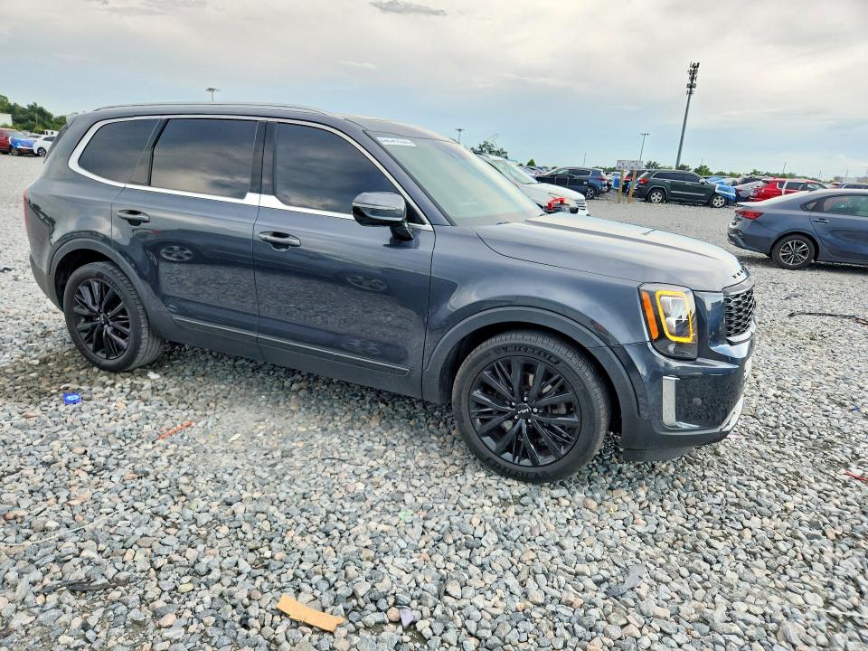 2022 Kia Telluride VIN 5XYP5DHC8NG226715 COPART salvage auction — MINOR DENT/SCRATCHES, Wv - Certificate Of Title, sold $13,100 on 2026-07-13 (photo 4)