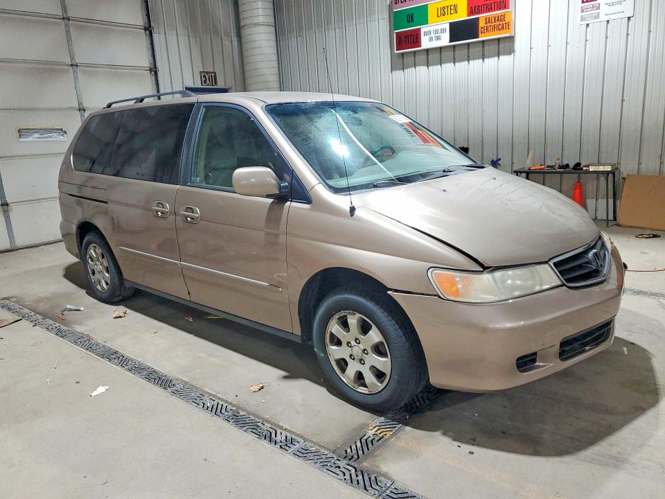 2003 Honda Odyssey VIN 5FNRL18073B114964 COPART salvage auction — FRONT END, PA - CERTIFICATE OF SALVAGE, sold $350 on 2026-07-02 (photo 4)