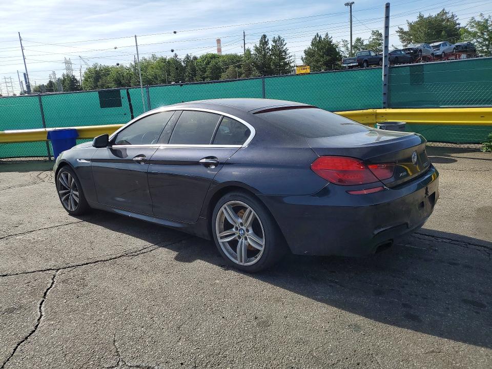 2013 BMW 6er VIN WBA6B4C59DD098900 COPART salvage auction — SIDE, Co - Dis/Dlr/Exp Only Clean Title, sold $675 on 2026-08-18 (photo 2)