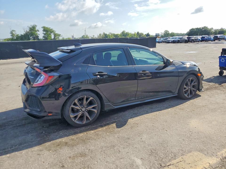 2018 Honda Civic VIN SHHFK7H4XJU204312 COPART salvage auction — FRONT END, Fl - Cert Of Title Slvg Rebuildable, sold $6,700 on 2026-07-09 (photo 3)