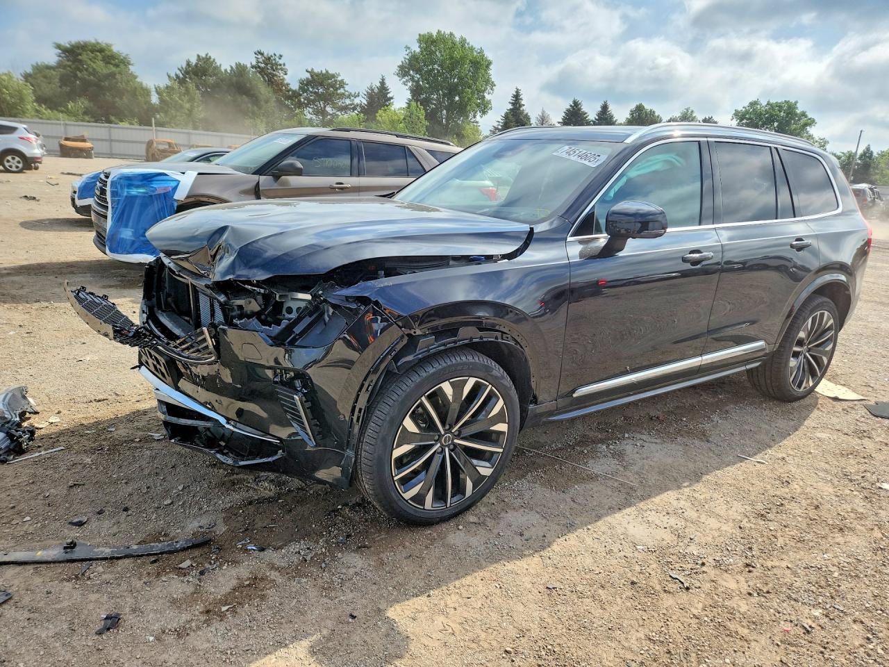 2026 Volvo XC90 VIN YV4062PF1T1465158 COPART salvage auction — Front End, IL - SALVAGE CERTIFICATE, sold $20,400 on 2026-08-18 (photo 1)