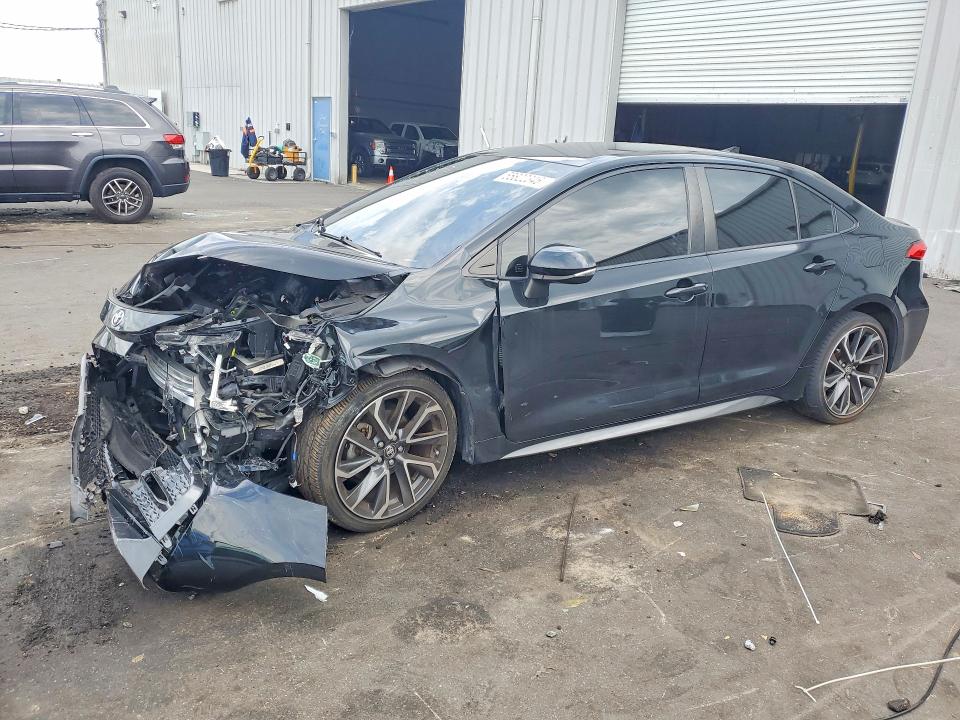 2022 Toyota Corolla VIN JTDS4MCE0NJ094104 COPART salvage auction — FRONT END, Fl - Certificate Of Destruction, sold $3,300 on 2026-07-27 (photo 1)