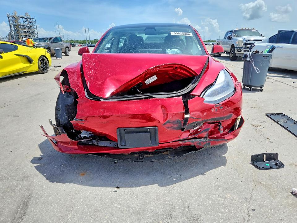 2022 Tesla Model 3 VIN 5YJ3E1EA3NF103170 COPART salvage auction — REAR END, La - Cert Of Title-Salvage, sold $1,800 on 2026-07-08 (photo 5)