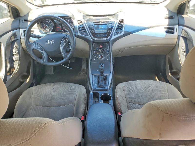 2014 Hyundai Elantra VIN 5NPDH4AE3EH500238 COPART salvage auction — FRONT END, Id - Certificate Of Title, sold $1,450 on 2026-07-09 (photo 8)