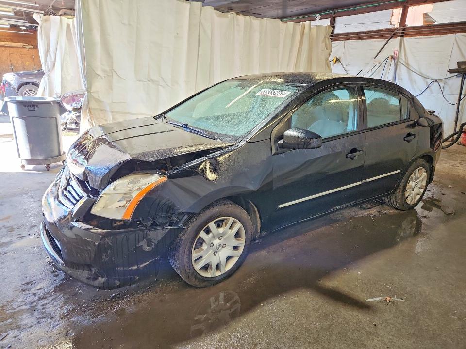 2012 Nissan Sentra VIN 3N1AB6AP6CL732947 COPART salvage auction — FRONT END, PA - CERTIFICATE OF SALVAGE, sold $175 on 2026-07-02 (photo 1)