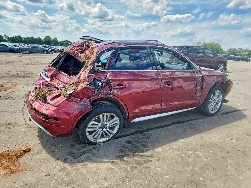 2020 Audi Q5 VIN WA1BNAFY9L2095626 COPART salvage auction — ALL OVER, VA - CERT OF TITLE - SALVAGE, sold $925 on 2026-07-29 (photo 3)
