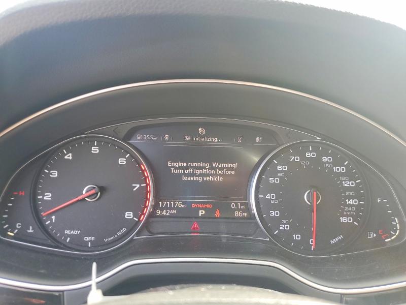 2018 Audi Q7 VIN WA1LAAF78JD011742 COPART salvage auction — MINOR DENT/SCRATCHES, Fl - Dealer Only Clean Title, sold $3,400 on 2026-07-27 (photo 9)