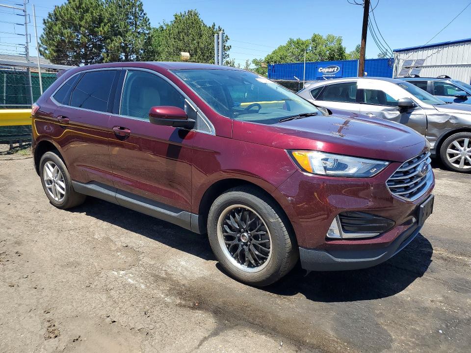 2021 Ford VIN 2FMPK3J91MBA21396 COPART salvage auction — HAIL, Co - Dis/Dlr/Exp Only Clean Title, sold $4,900 on 2026-07-03 (photo 4)