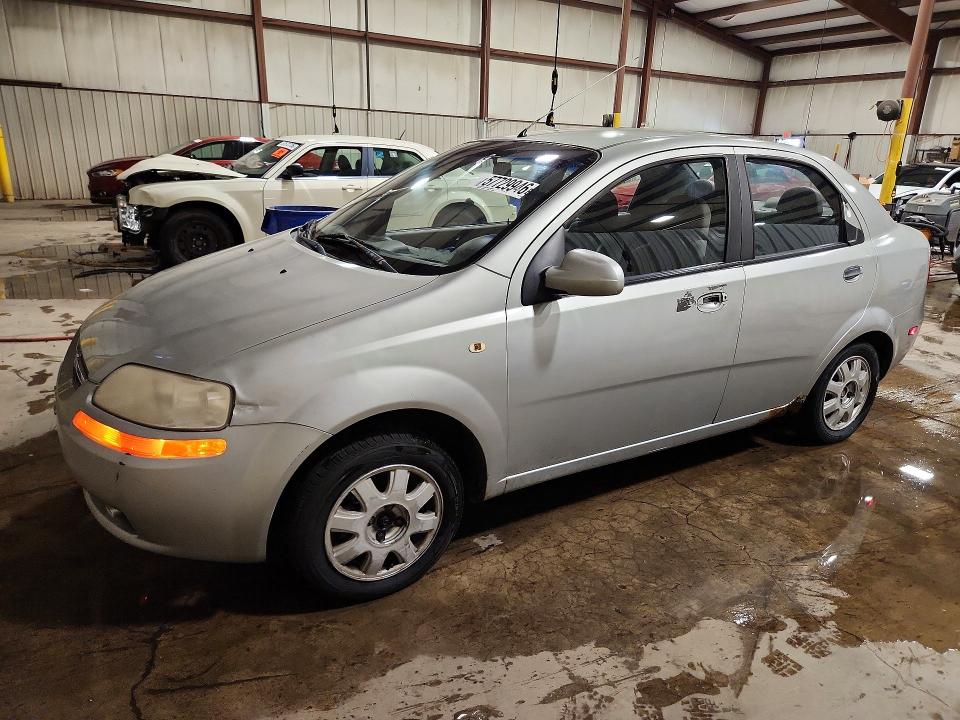 2005 Chevrolet Aveo VIN KL1TG526X5B393886 COPART salvage auction — SIDE, Pa - Certificate Of Salvage, sold $400 on 2026-07-02 (photo 1)