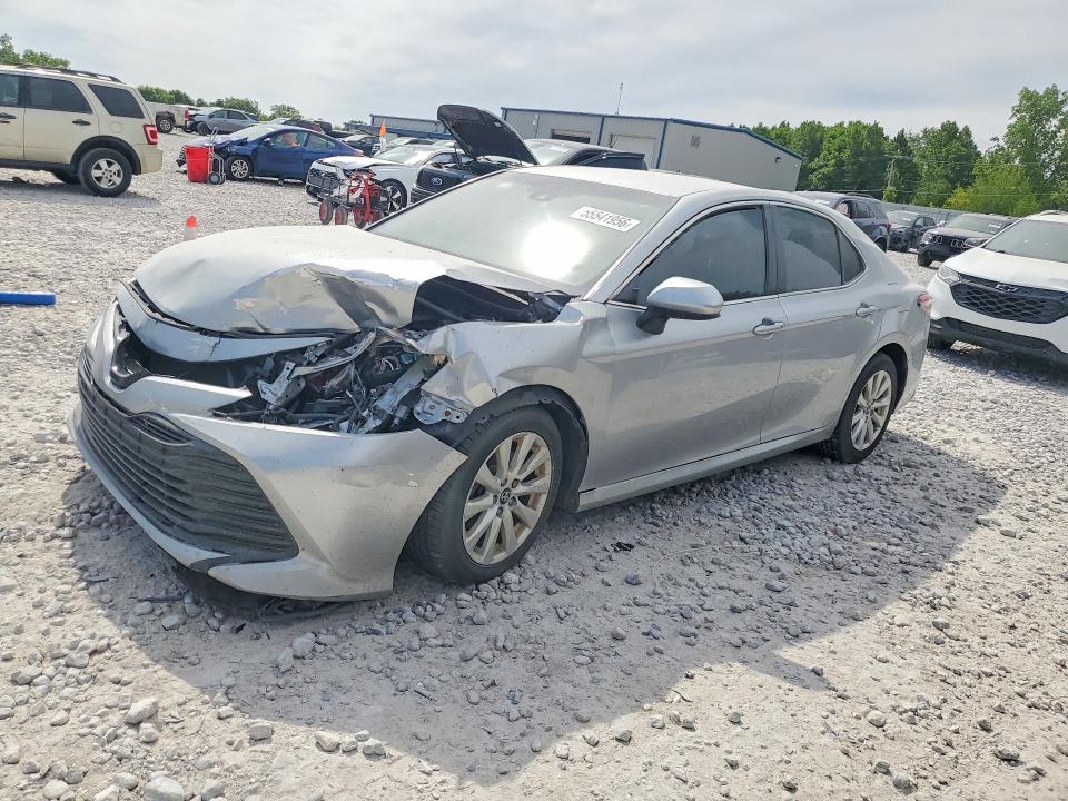 2018 Toyota Camry VIN 4T1B11HK1JU055757 COPART salvage auction — FRONT END, Mi - Certificate Of Title, sold $3,750 on 2026-07-02 (photo 1)