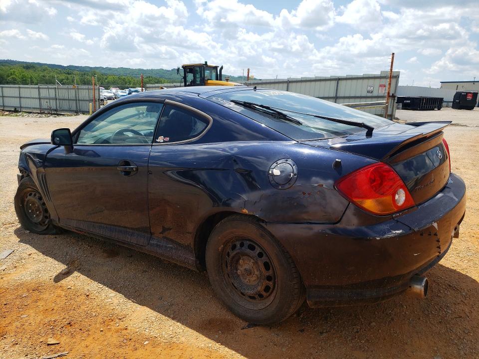 2004 Hyundai Tiburon VIN KMHHM65D94U122808 COPART salvage auction — FRONT END, Va - Certificate Of Title, sold $100 on 2026-07-17 (photo 2)