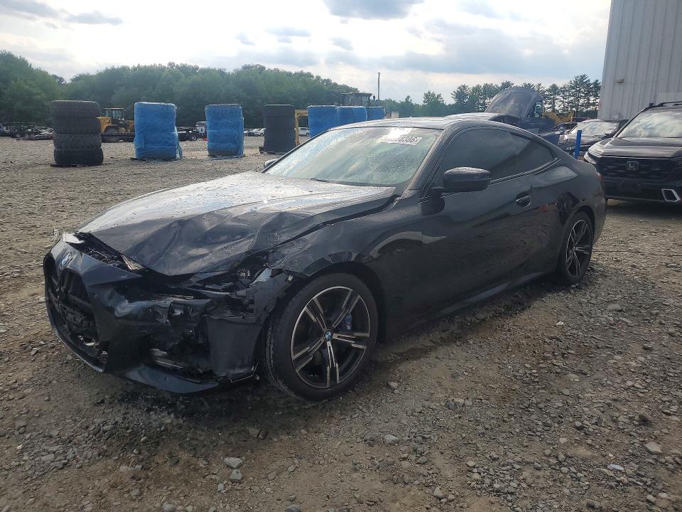 2022 BMW M4 VIN WBA13AR06NCK00324 — COPART salvage auction photo