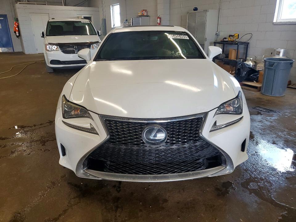 2017 Lexus Rc 200t VIN JTHHA5BC3H5005114 COPART salvage auction — MINOR DENT/SCRATCHES, IA - CERTIFICATE OF TITLE, sold $1,250 on 2026-07-30 (photo 5)