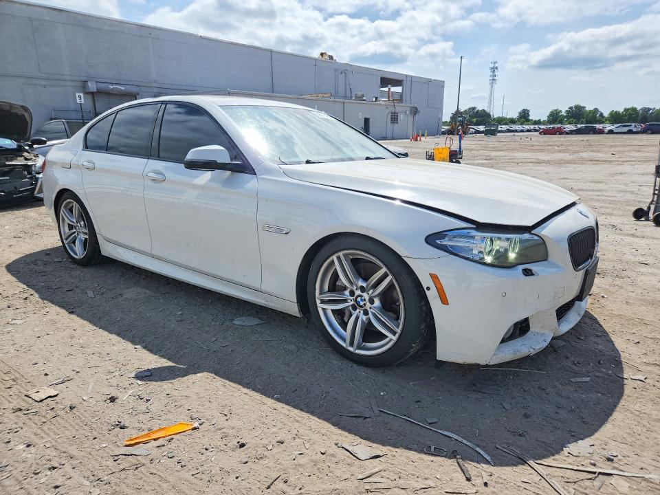 2016 BMW 5er VIN WBAKP9C54GG587673 COPART salvage auction — ROOF, Va - Cert Of Title - Salvage, sold $3,650 on 2026-07-08 (photo 4)