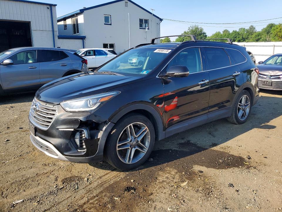 2017 Hyundai Santa fe VIN KM8SRDHF0HU179879 COPART salvage auction — MECHANICAL, NJ - CERTIFICATE OF TITLE, sold $2,350 on 2026-07-06 (photo 1)