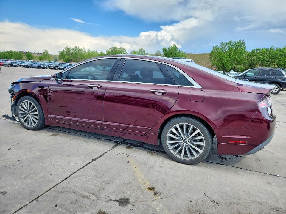 2017 Lincoln Mkz VIN 3LN6L5LU1HR666028 COPART salvage auction — FRONT END, Co - Public - Salvage Title, sold $275 on 2026-07-22 (photo 2)